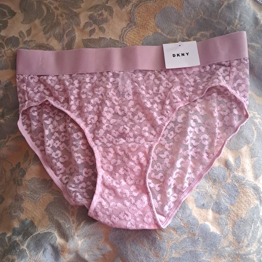 NWT Donna Karan Lace Panty Medium